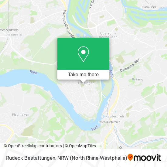 Rudeck Bestattungen map