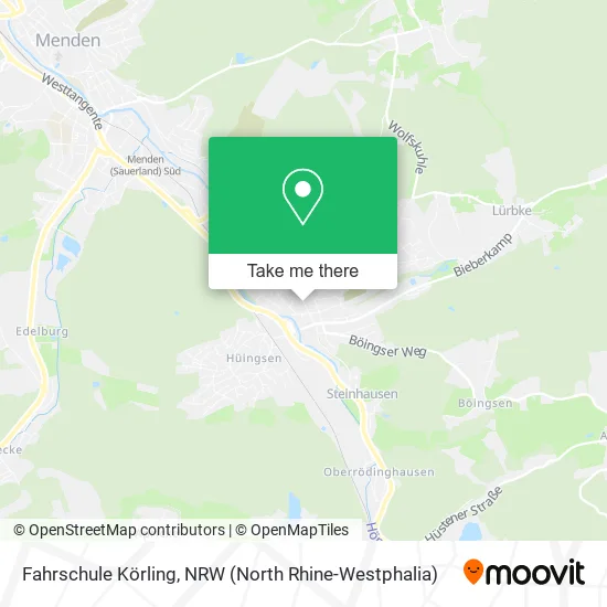 Карта Fahrschule Körling