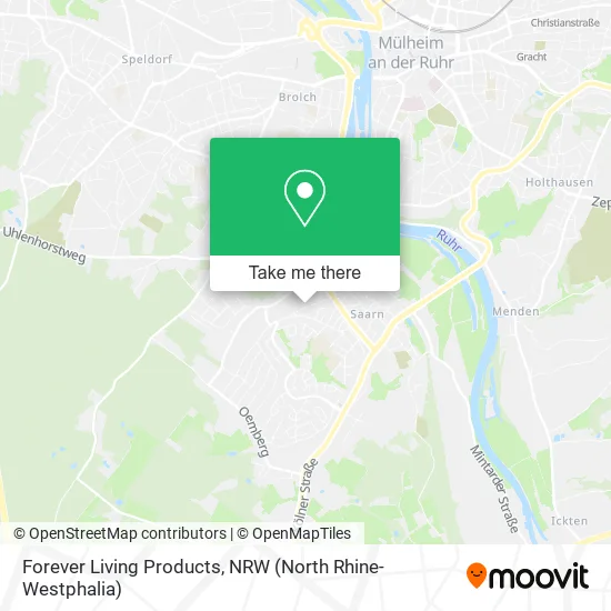 Forever Living Products map