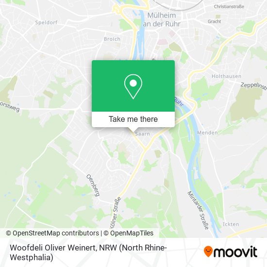 Woofdeli Oliver Weinert map