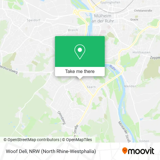 Карта Woof Deli