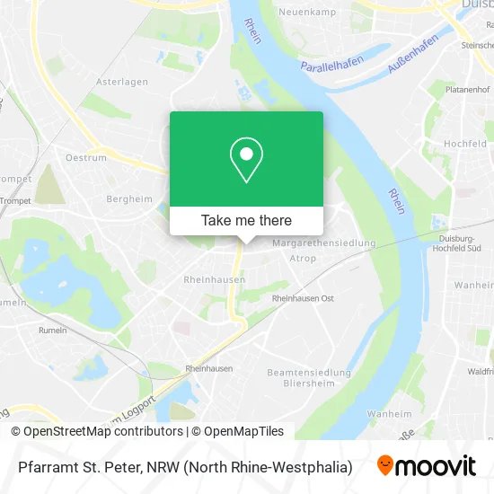 Карта Pfarramt St. Peter