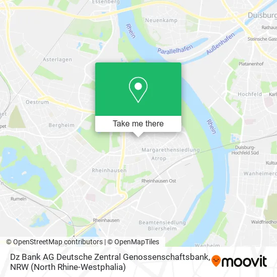 Карта Dz Bank AG Deutsche Zentral Genossenschaftsbank