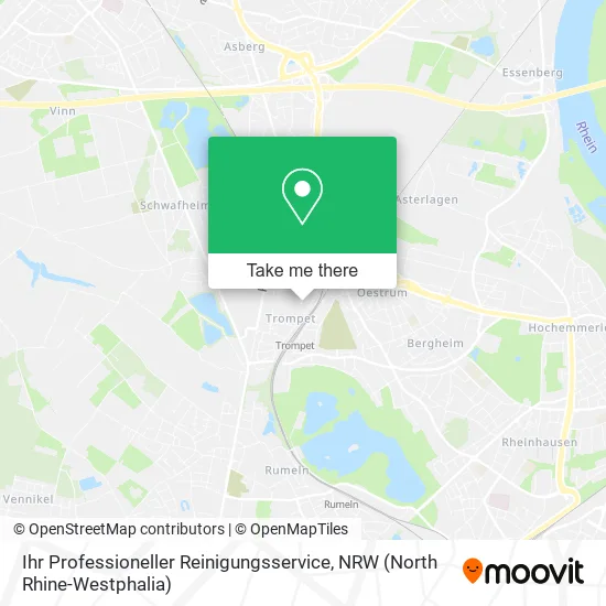 Карта Ihr Professioneller Reinigungsservice