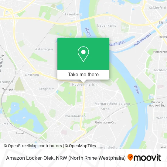 Карта Amazon Locker-Olek