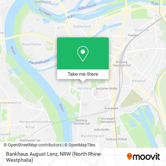 Bankhaus August Lenz map