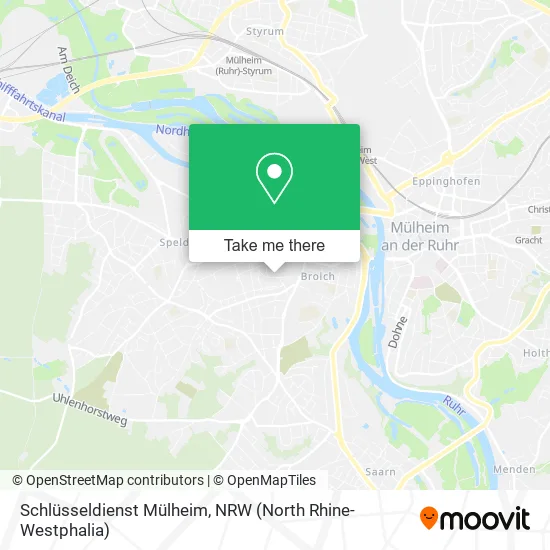Карта Schlüsseldienst Mülheim