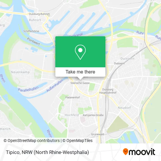 Карта Tipico
