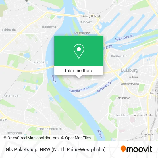 Карта Gls Paketshop