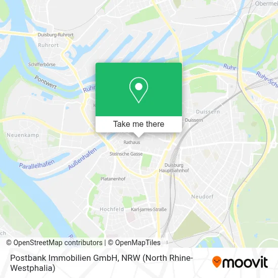 Postbank Immobilien GmbH map