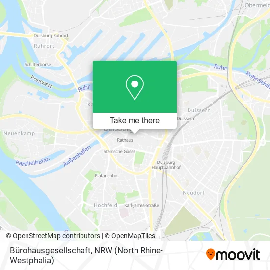 Карта Bürohausgesellschaft