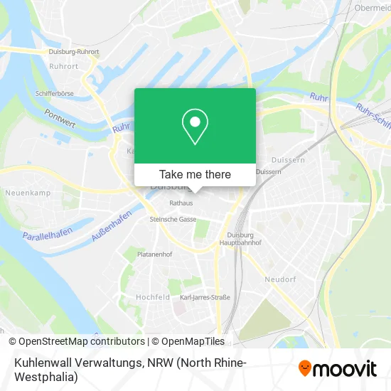 Карта Kuhlenwall Verwaltungs