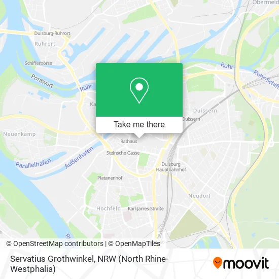 Карта Servatius Grothwinkel