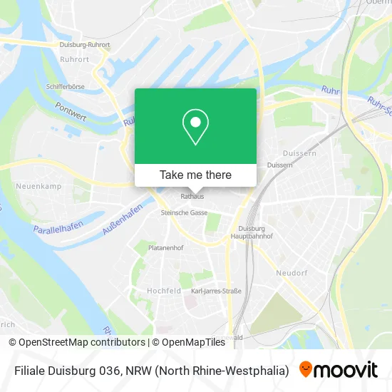 Filiale Duisburg 036 map