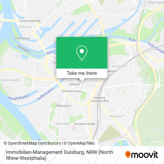 Immobilien-Management Duisburg map