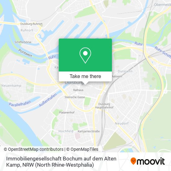 Immobiliengesellschaft Bochum auf dem Alten Kamp map