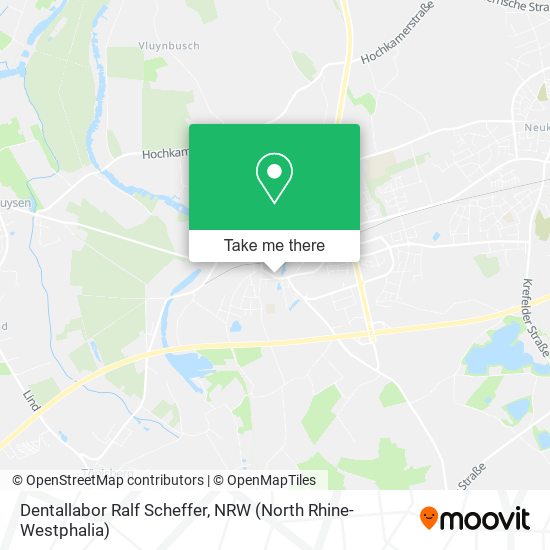 Dentallabor Ralf Scheffer map