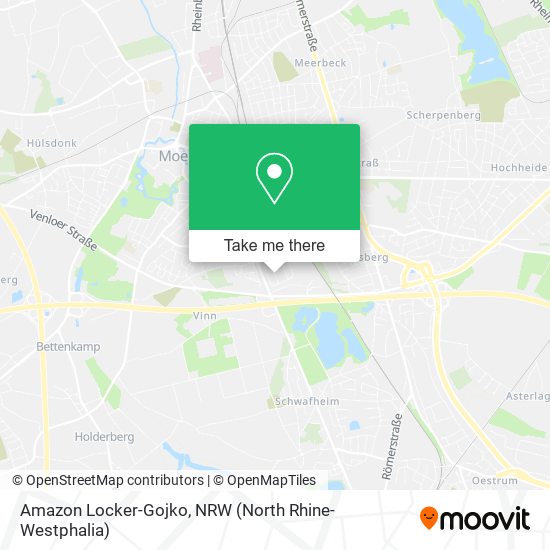 Amazon Locker-Gojko map