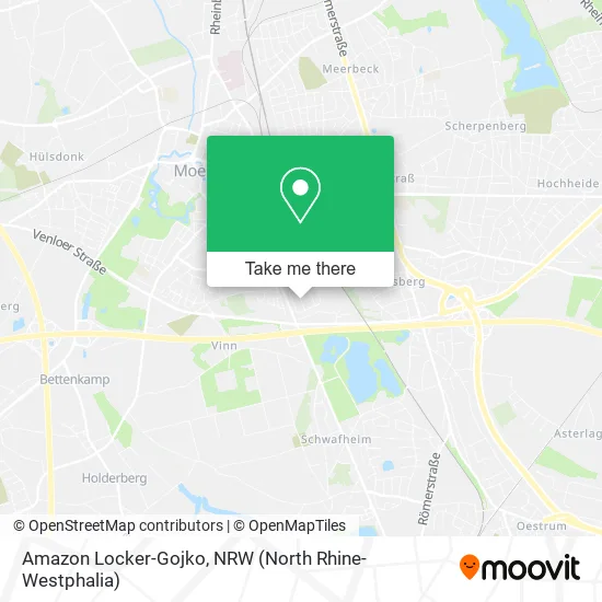 Карта Amazon Locker-Gojko