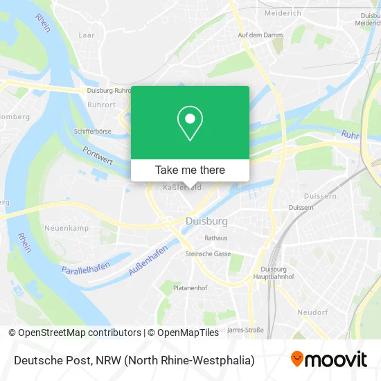 Карта Deutsche Post