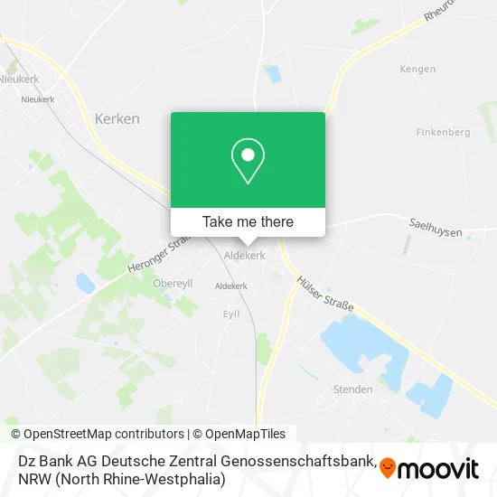 Карта Dz Bank AG Deutsche Zentral Genossenschaftsbank