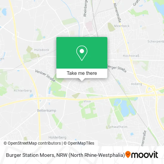 Карта Burger Station Moers