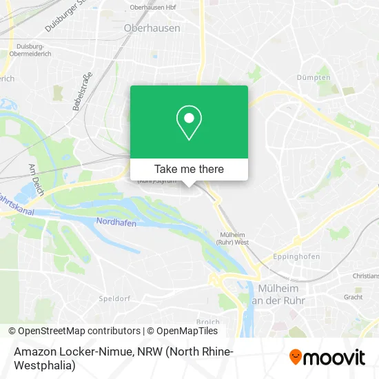 Карта Amazon Locker-Nimue