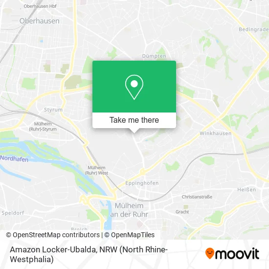 Карта Amazon Locker-Ubalda