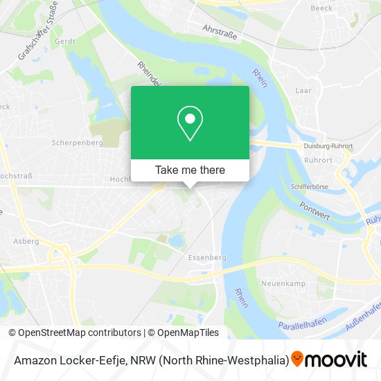 Карта Amazon Locker-Eefje