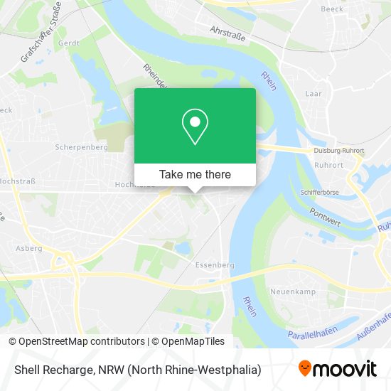 Shell Recharge map