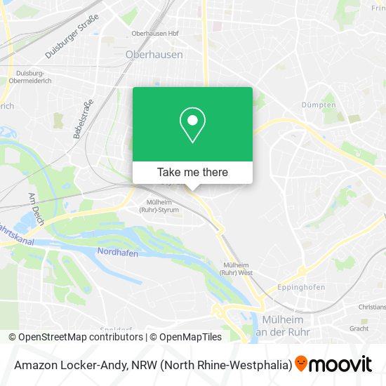 Amazon Locker-Andy map