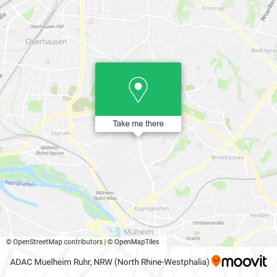 Карта ADAC Muelheim Ruhr