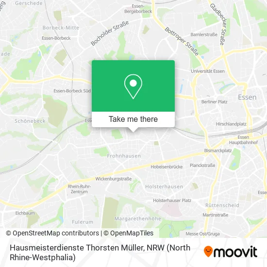 Карта Hausmeisterdienste Thorsten Müller