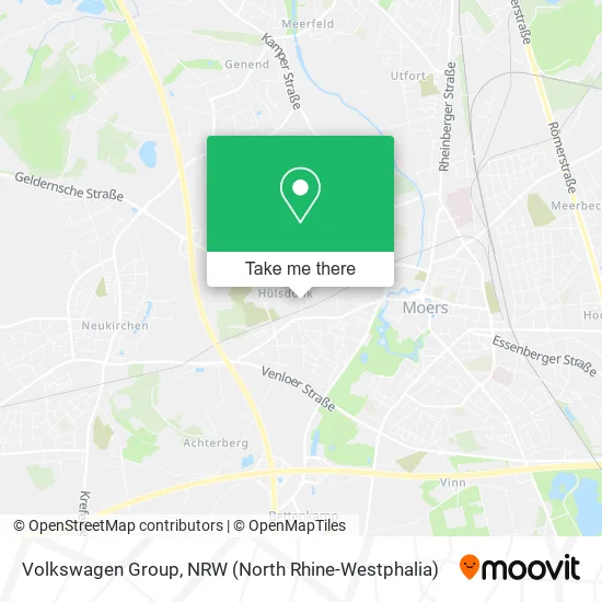Карта Volkswagen Group