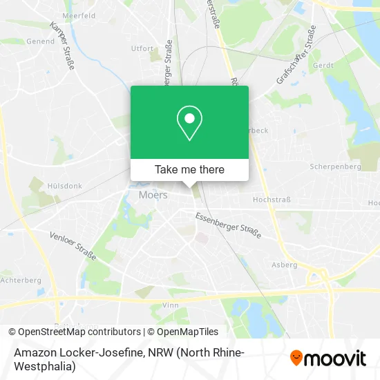 Карта Amazon Locker-Josefine