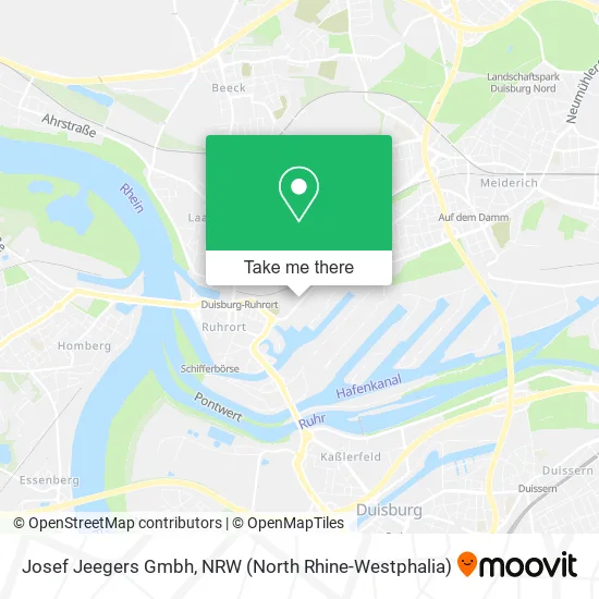 Карта Josef Jeegers Gmbh