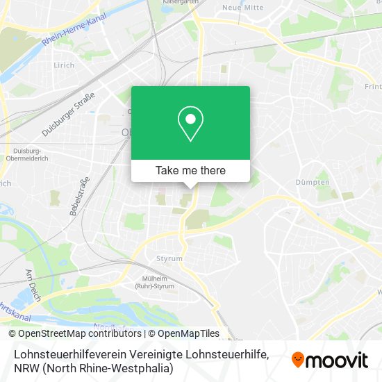 Lohnsteuerhilfeverein Vereinigte Lohnsteuerhilfe map