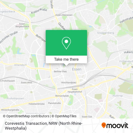 Corevestis Transaction map