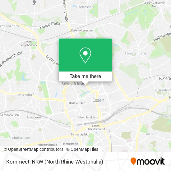 Карта Kommect