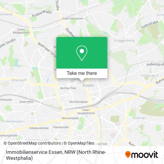 Immobilienservice Essen map