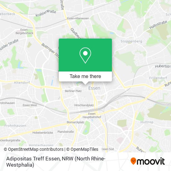 Adipositas Treff Essen map