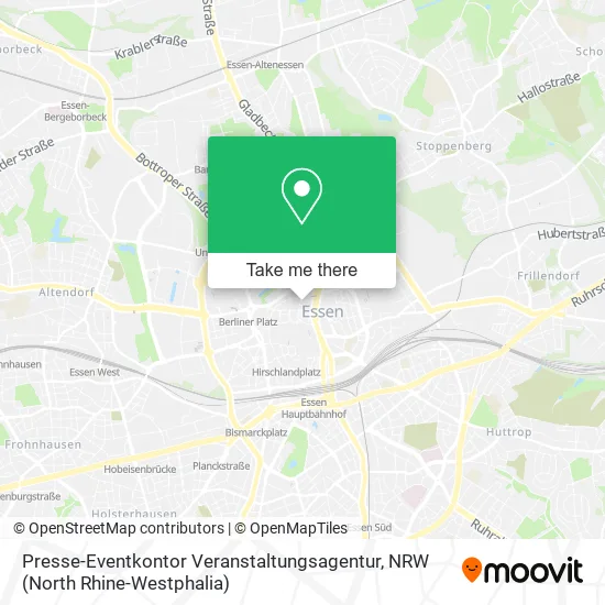 Карта Presse-Eventkontor Veranstaltungsagentur