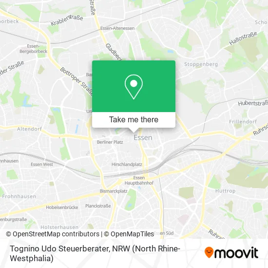 Карта Tognino Udo Steuerberater