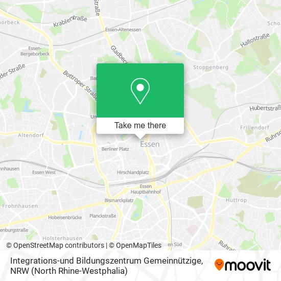 Integrations-und Bildungszentrum Gemeinnützige map