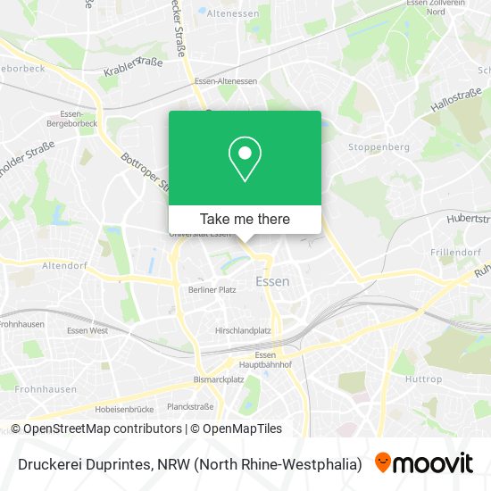 Druckerei Duprintes map