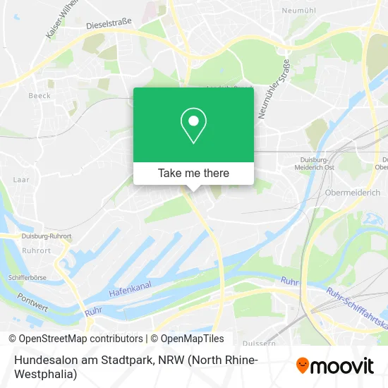 Карта Hundesalon am Stadtpark