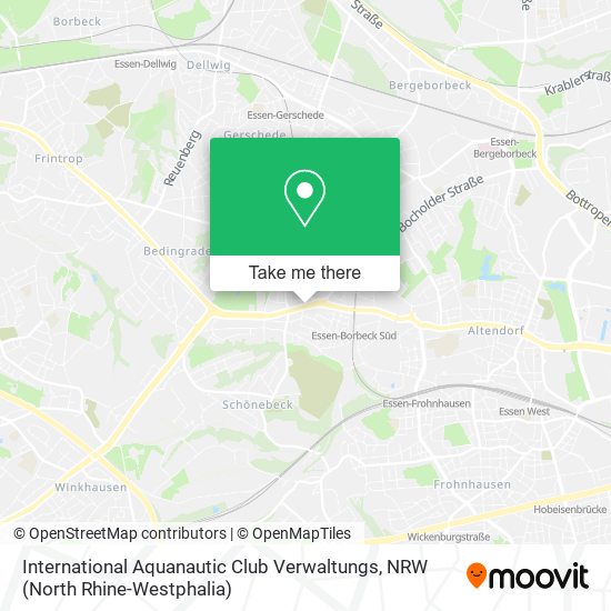 International Aquanautic Club Verwaltungs map
