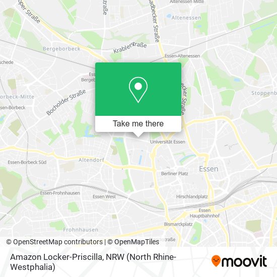 Amazon Locker-Priscilla map