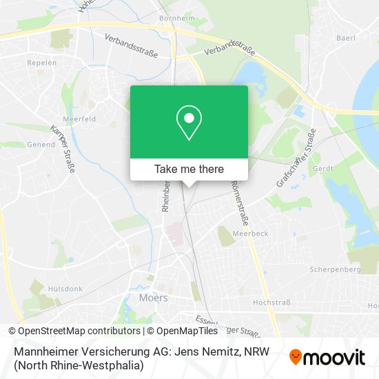Mannheimer Versicherung AG: Jens Nemitz map