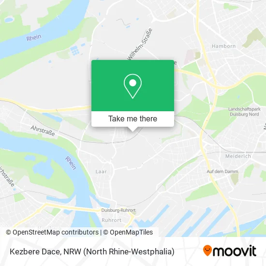 Карта Kezbere Dace